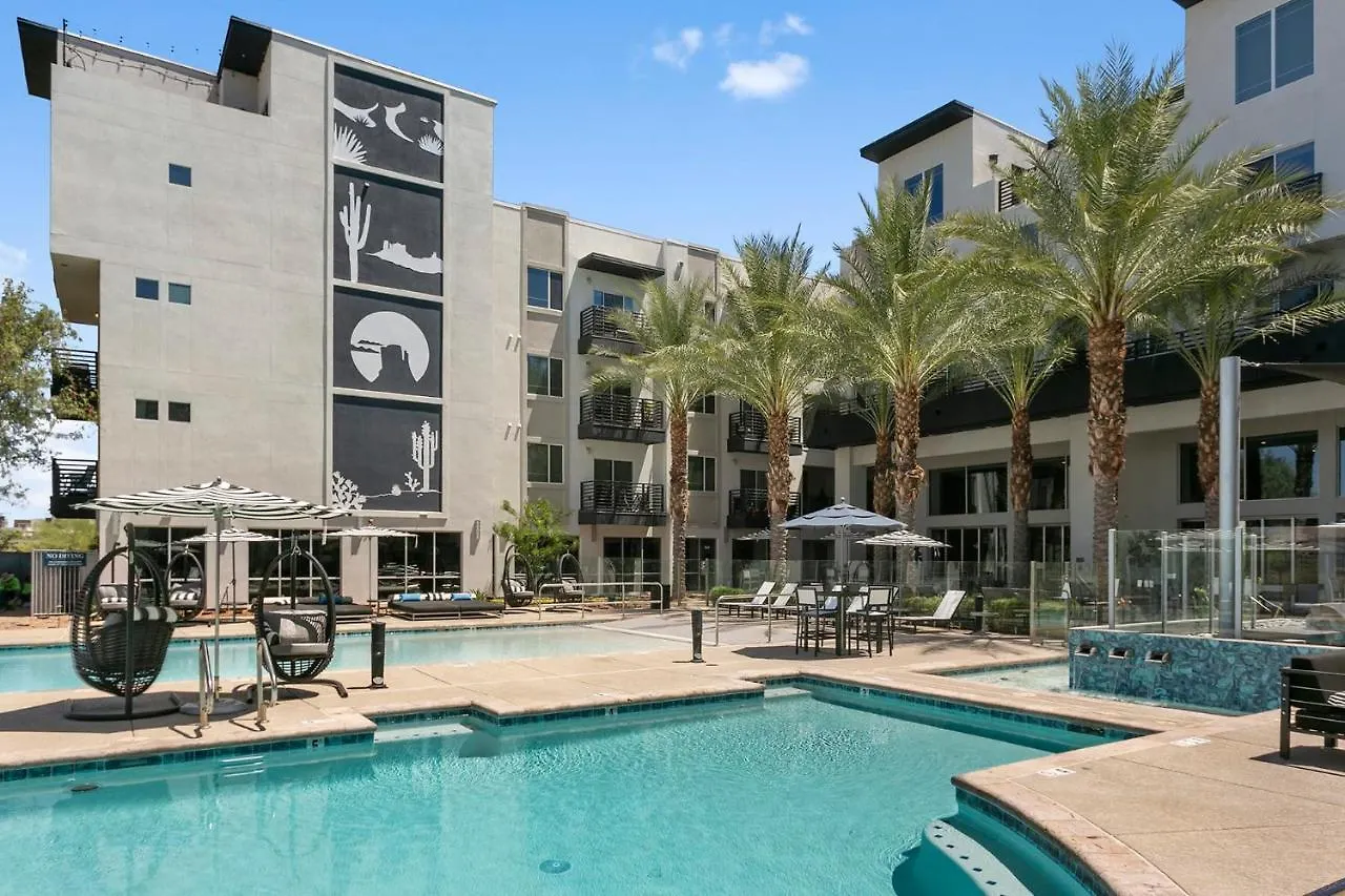 Premium One And Two Bedroom Apartments At Slate Scottsdale In Phoenix Arizona